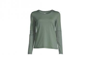 CASALL Essential Mesh Detail Long Sleeve dusty green Tshirt - Casall - 