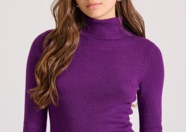 Cashmere blend πλεκτό ζιβάγκο - FUNKY BUDDHA - 