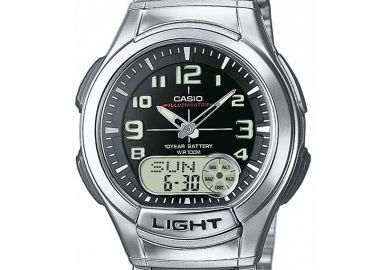 casio ca69 χρονογράφος δευτερολέπτου αντίστροφη μέτρηση πέντε ξυπνητήρια μνήμη δεδομένων παγκόσμια ώρα μπαταρία υψηλής αντοχής-φωτισμός οθόνης led - CASIO BASIC - CA69