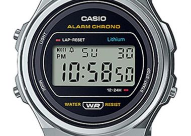 CASIO Collection - A-171WE-1AEF, Silver case with Stainless Steel Bracelet - Casio - 