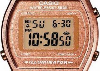 CASIO Collection - B-640WC-5A, Rose Gold case with Stainless Steel Bracelet - Casio - 