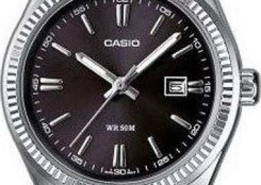 CASIO Collection - LTP-1302PD-1A1EG, Silver case with Stainless Steel Bracelet - Casio - 