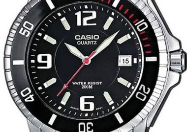 CASIO Collection - MTP-1053D-1AV, Silver case with Stainless Steel Bracelet - Casio - 