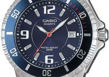 CASIO Collection - MTP-1053D-2AV, Silver case with Stainless Steel Bracelet - Casio - 