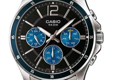 CASIO Collection - MTP-1374PD-2AVEF, Silver case with Stainless Steel Bracelet - Casio - 