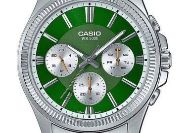 CASIO Collection - MTP-1375PD-3AVEF, Silver case with Stainless Steel Bracelet - Casio - 