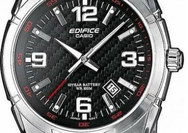 CASIO Edifice - EF-125D-1AVEG, Silver case with Stainless Steel Bracelet - Casio - 