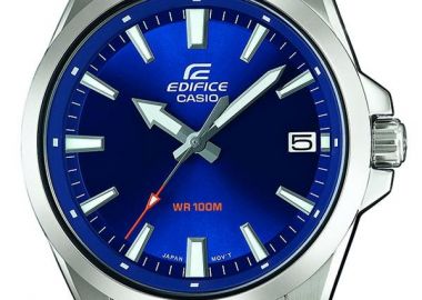 CASIO Edifice - EFV-100D-2AVUEF, Silver case with Stainless Steel Bracelet - Casio - 