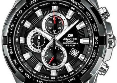 CASIO Edifice Chronograph - EF-539D-1AVEF Silver case with Stainless Steel Bracelet - Casio - 