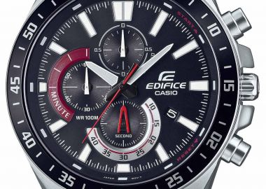 CASIO Edifice Chronograph - EFV-620D-1A4VUEF, Silver case with Stainless Steel Bracelet - Casio - 