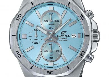 CASIO Edifice Chronograph - EFV-640D-2BVUEF, Silver case with Stainless Steel Bracelet - Casio - 