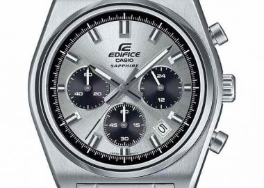 CASIO Edifice Motorsports Chronograph - EFB-730D-7AVUEF, Silver case with Stainless Steel Bracelet - Casio - 
