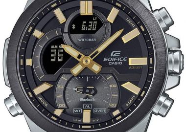 CASIO Edifice Smartwatch Bluetooth Chronograph - ECB-30DB-1A9EF, Silver case with Stainless Steel Bracelet - Casio - 