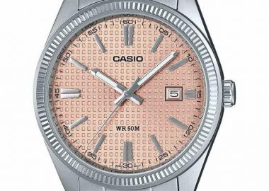 CASIO Standard - MTP-1302PE-4AVEF, Silver case with Stainless Steel Bracelet - Casio - 