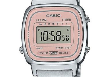 CASIO Vintage - LA-670WEA-4A2EF, Silver case with Stainless Steel Bracelet - Casio - 