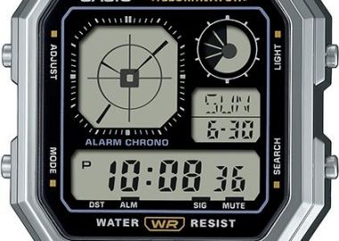CASIO Vintage Collection - A-130WE-1AEF Silver case with Stainless Steel Bracelet - Casio - 