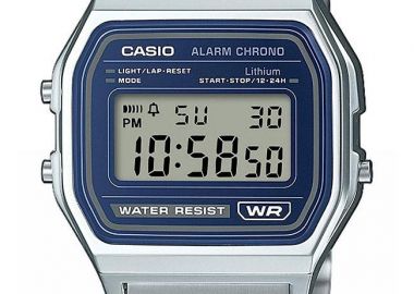 CASIO Vintage Collection - A-158WEA-2EF Silver case with Stainless Steel Bracelet - Casio - 
