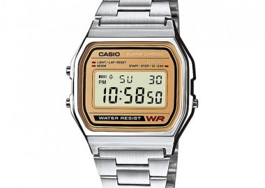 CASIO Vintage Collection - A-158WEA-9EF, Silver case with Stainless Steel Bracelet - Casio - 