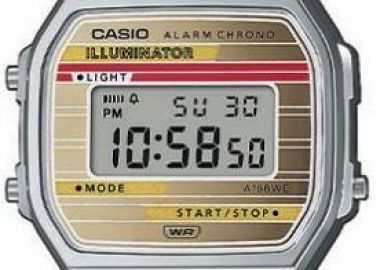 CASIO Vintage Collection - A-168WEHA-9AEF, Silver case with Stainless Steel Bracelet - Casio - 