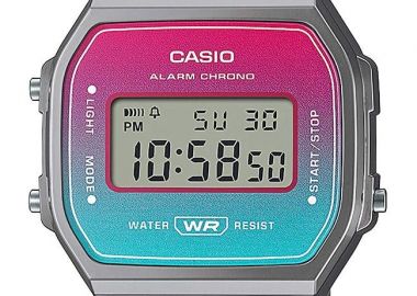CASIO Vintage Collection - A-168WERB-2AEF Grey case with Stainless Steel Bracelet - Casio - 