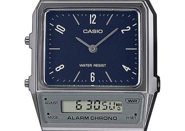 CASIO Vintage Collection - AQ-800EB-2AEF, Grey case with Stainless Steel Bracelet - Casio - 