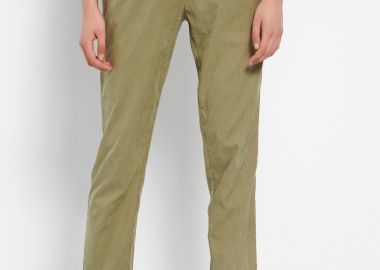 Casual παντελόνι με ελαστική μέση - FUNKY BUDDHA - 