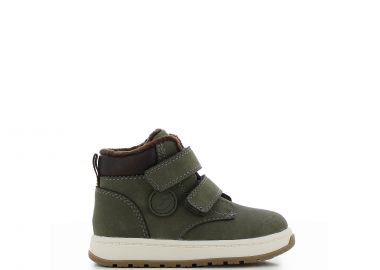 Χακί παιδικό μποτάκι sneaker - SJ - 