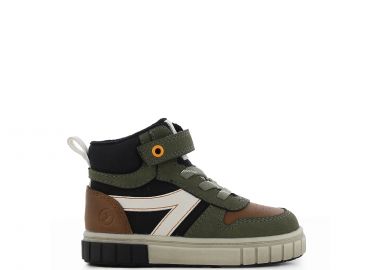 Χακί παιδικό μποτάκι sneaker - SJ - 