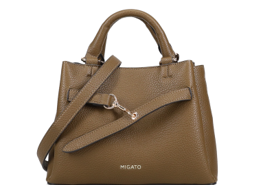 Χακί τσάντα χειρός - MIGATO - 
