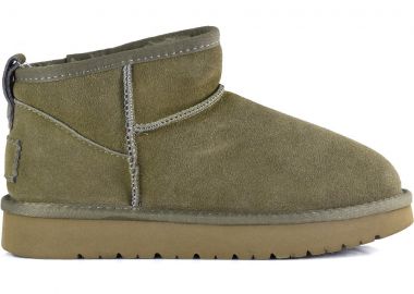 Χακί ultra short δερμάτινο Australian Boot Izy 1966 - Izy - 