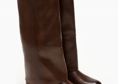 Χαμηλές μπότες με γκέτα - Καφέ - Issue - 