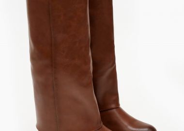 Χαμηλές μπότες με γκέτα - Κάμελ - Issue - 