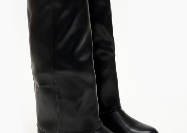 Χαμηλές μπότες με γκέτα - Μαύρο - Issue - 