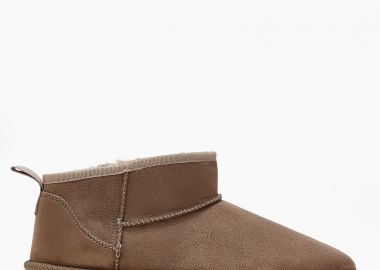 Χαμηλό δίπατο μποτάκι με εσωτερική γούνα - Πούρο - Issue - 