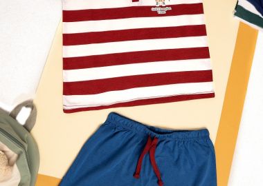 CHAMPION RED STRIPES PAJAMA SET -  - 