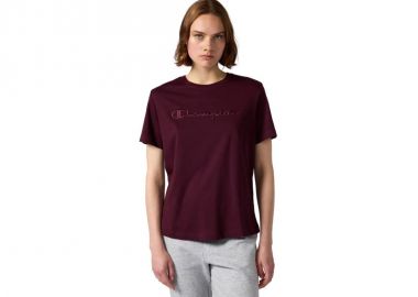 Champion SS Tee Burgundy Women's TShirt 118382 RS522 - Champion - 