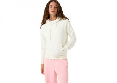 Champion Women's Hooded Sweatshirt Cream 118160 WW049 - Champion - 