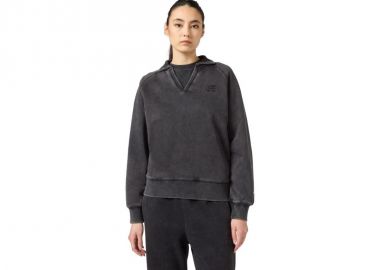 Champion Women's Polo Neck Sweatshirt Gray 118366 KK001 - Champion - 