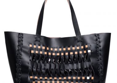 Χειροποίητη Δερμάτινη Τσάντα 'The Woven' (σε πολλά χρώματα) -  - 