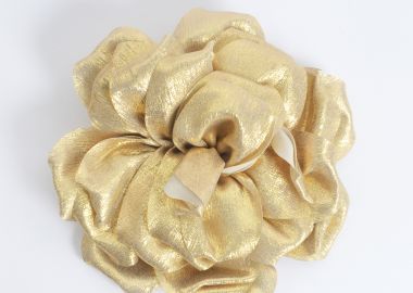 Χειροποίητη μπουτονιέρα metallic - MAT FASHION - 