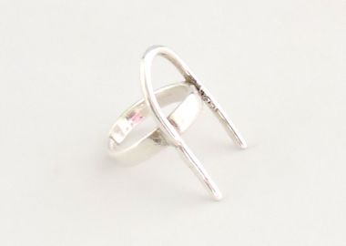 Χειροποίητο Δαχτυλίδι 'Semicircular' -  - 