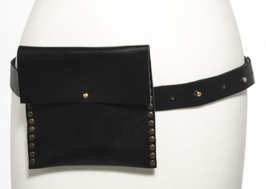 Χειροποίητο Δερμάτινο Τσαντάκι και Ζώνη -  - 