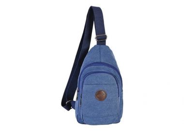 Χιαστί τσαντάκι από καμβά - GTS MODA ITALIA - 