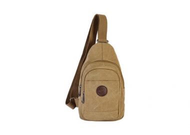 Χιαστί τσαντάκι από καμβά - GTS MODA ITALIA - 