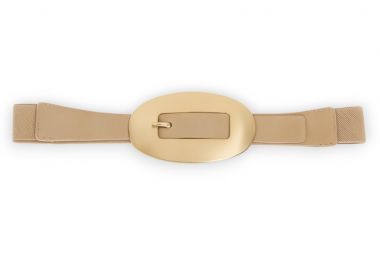 chic ελαστική ζώνη Alice μπεζ - PerfectDress.gr - 