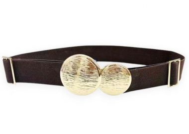 chic ελαστική ζώνη Missy καφέ - PerfectDress.gr - 