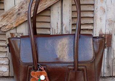 chic tote τσάντα Ted καφέ - PerfectDress.gr - 