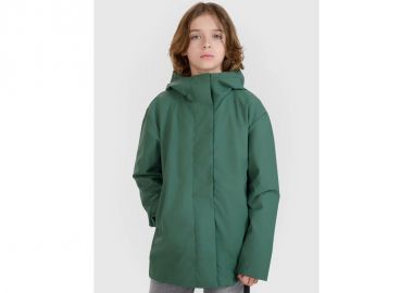 Children's transitional raincoat with rubber coating 4F 4FJWSS25TJACU21341S - 4f - 