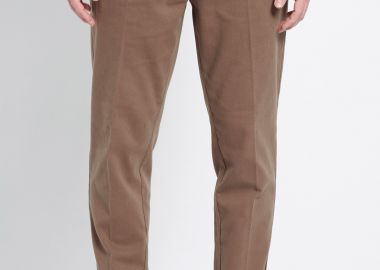 Chino παντελόνι με πιέτες Marron -  - 