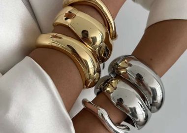 ΧΟΝΤΡΟ ΒΡΑΧΙΟΛΙ - LUXE - fashionroom - 